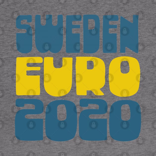 Sweden / Sverige Euro 2020 Soccer Gift Design by DankFutura